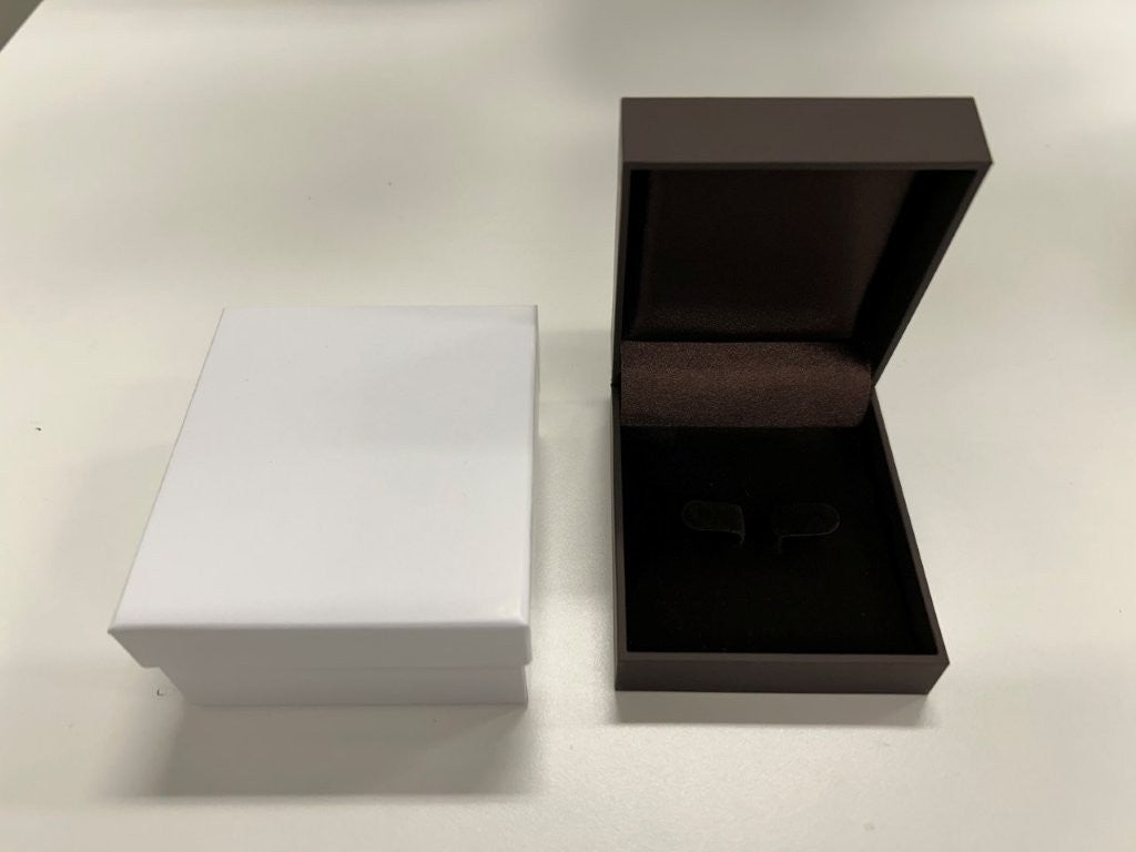 Top Stitch Stud Earring Box (BX12001)