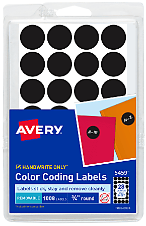 Black Dots Stickers