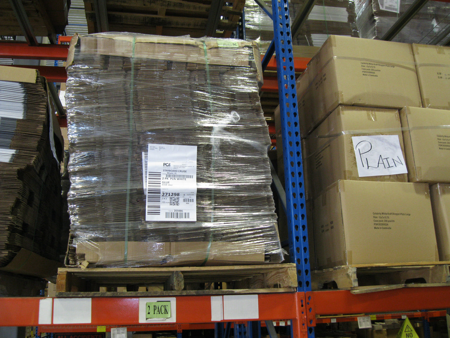 2 Pack Royal Liquor boxes Pallet Level (900)