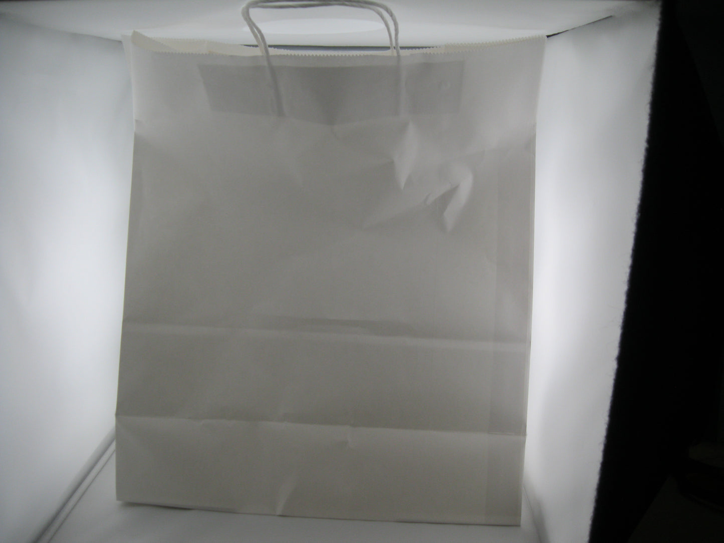 CREW SHOP BAG - WHITE (250 PCS )