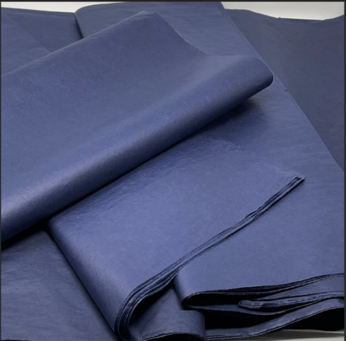 Navy Blue Tissue Paper ( 1 ream 100 Units )