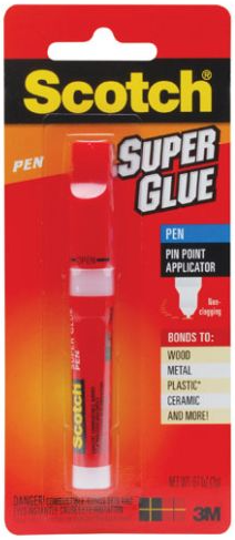 Scotch® Super Glue Gel Pen, 0.07 Oz.
