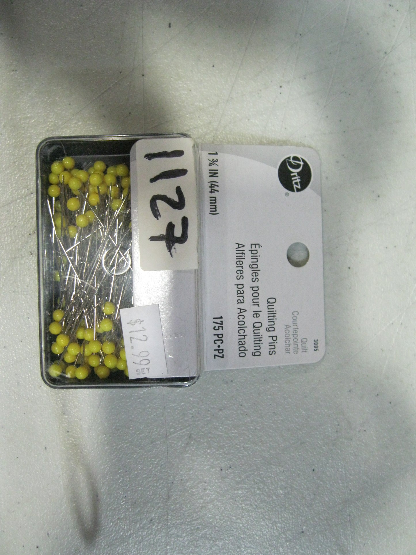 Singer 00745 extra long ball head pins, 300 ct