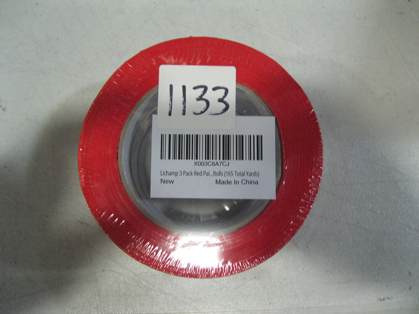 Lichamp red tape 10 pack (1" x 55 yds)
