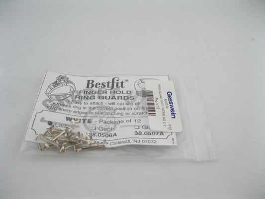 RING GUARDS (38-507)(Ladies White  gold ring Guard)