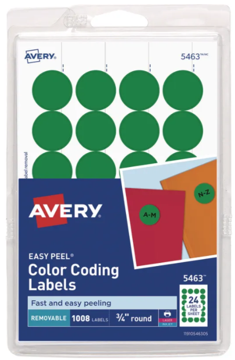Green Dots Stickers