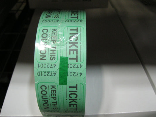 Raffle Tickets - Double