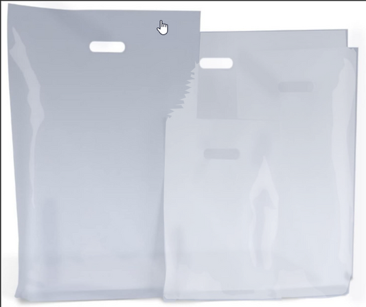 Transparent Plastic Bags (Large 500 Pcs)
